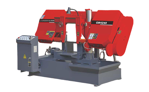 浏阳GW4240双柱卧式带锯床